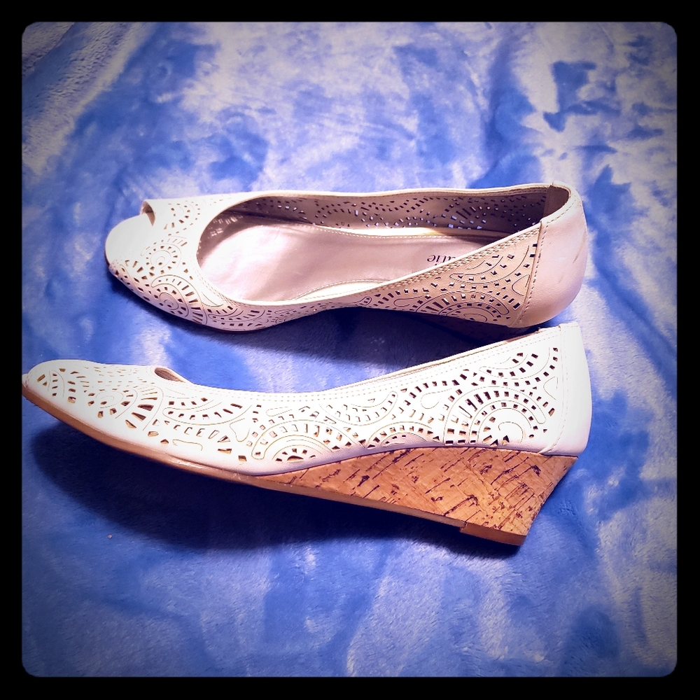 Kelly & Katie Slip-On Wedges